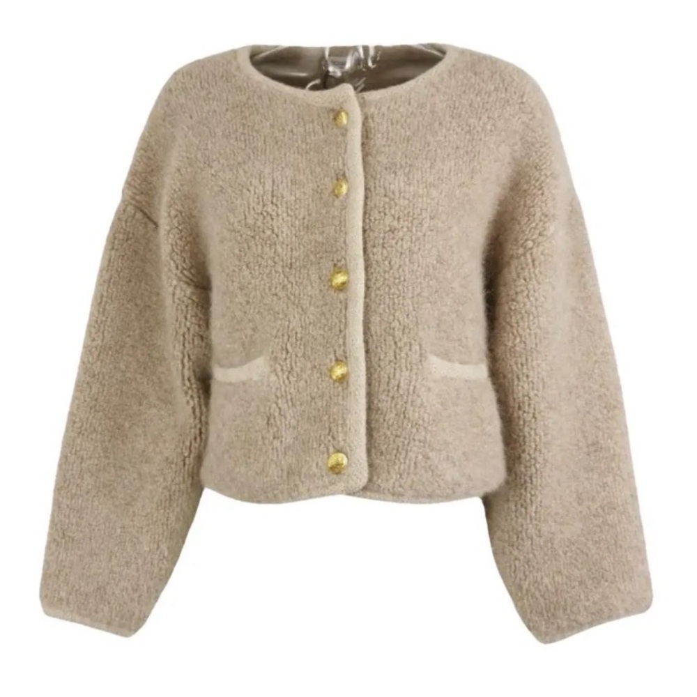 Celine Beige Knit Sweater